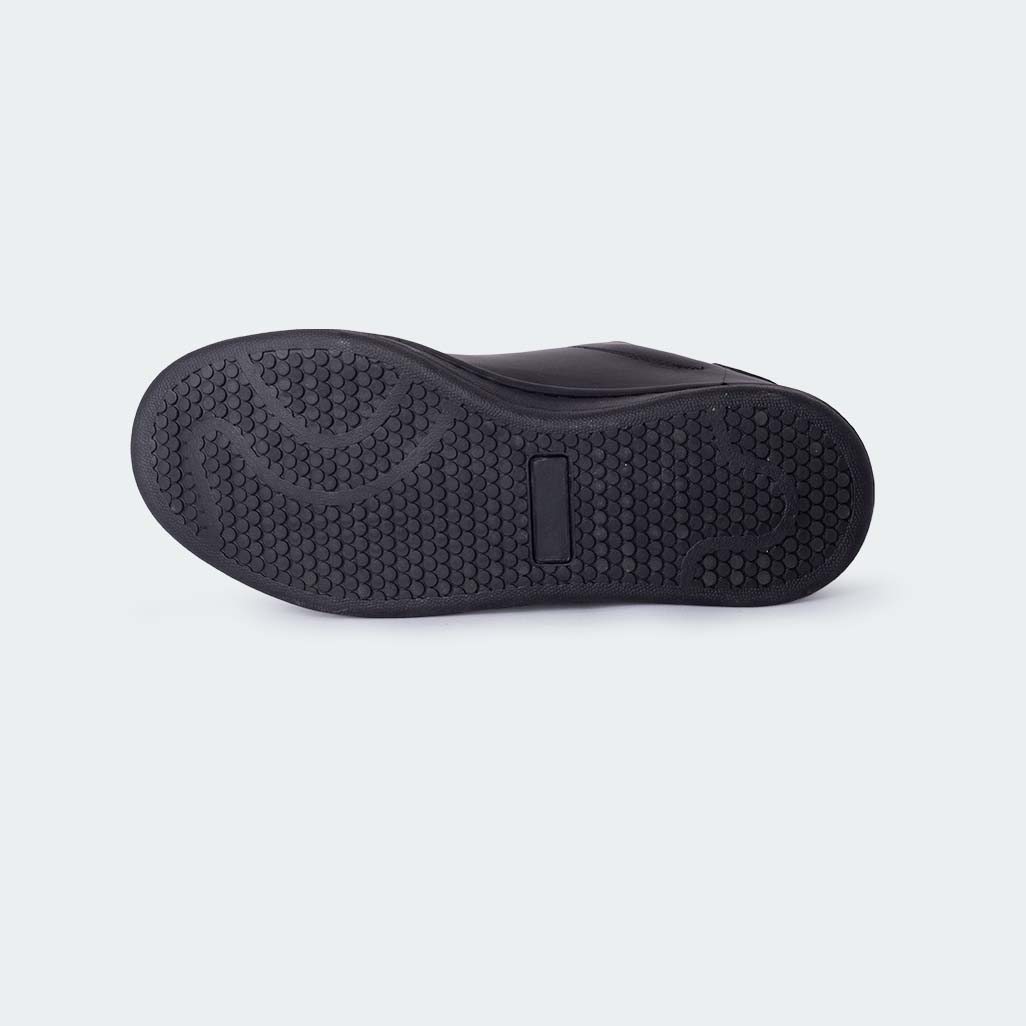 Caliber Shoes Black Casual Sneakers for Women (Toby 996) - Caliber Shoes