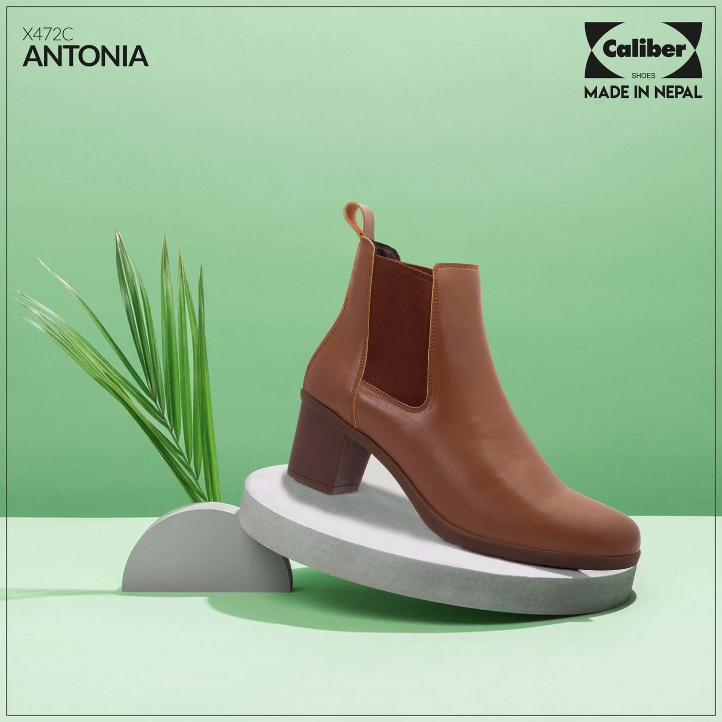 Caliber Shoes CFR Boots for Women (X472C ANTONIA) - Caliber Shoes