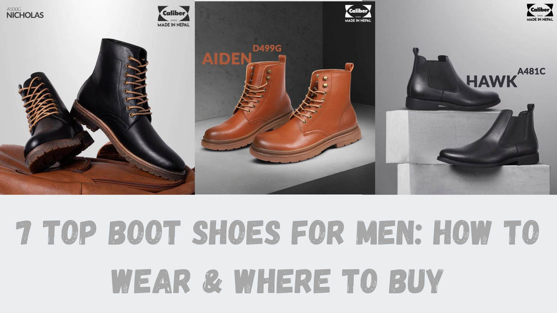 seven Top Boot Shoes for Men
