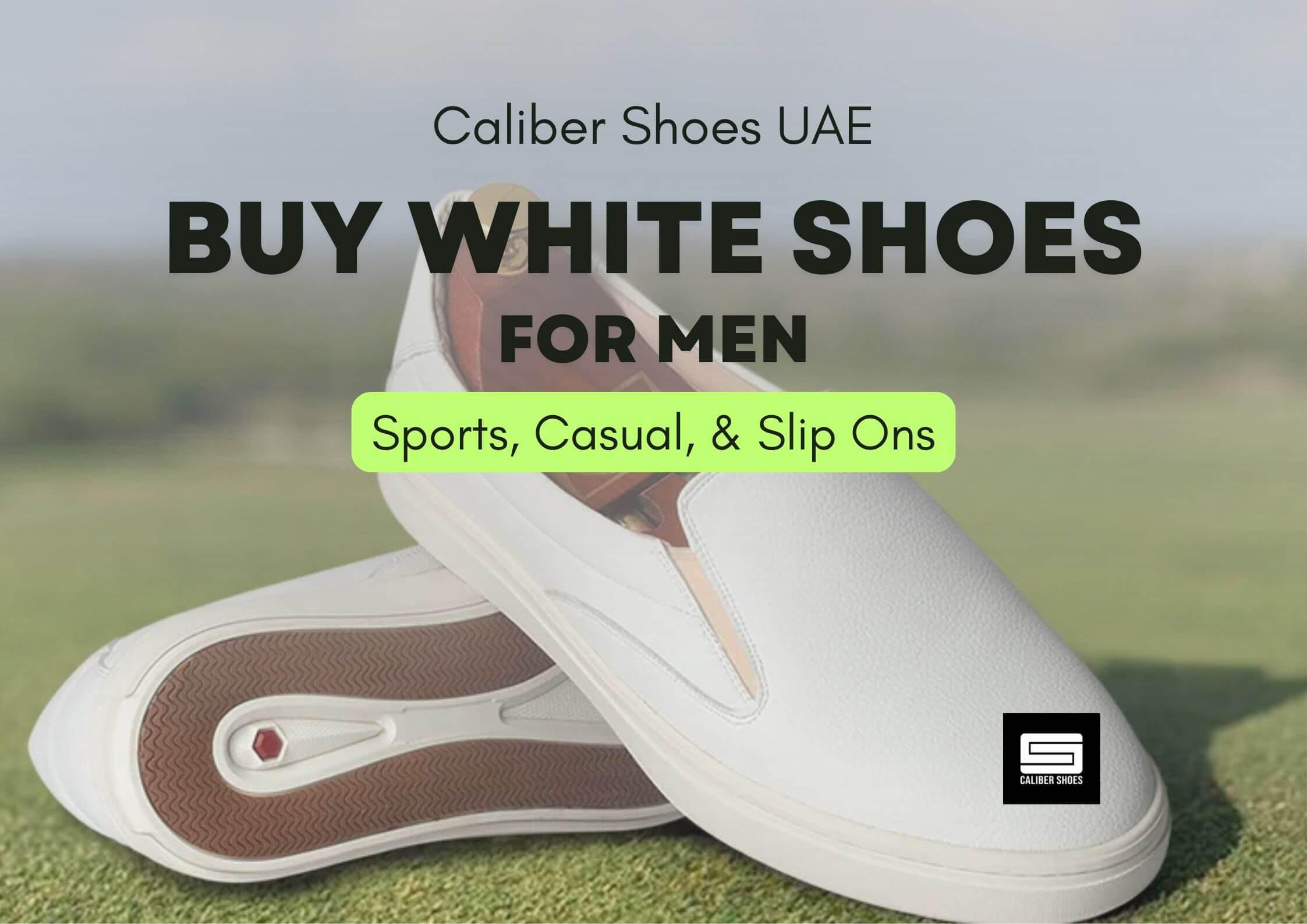 Buy White Shoes for Men Online in UAE