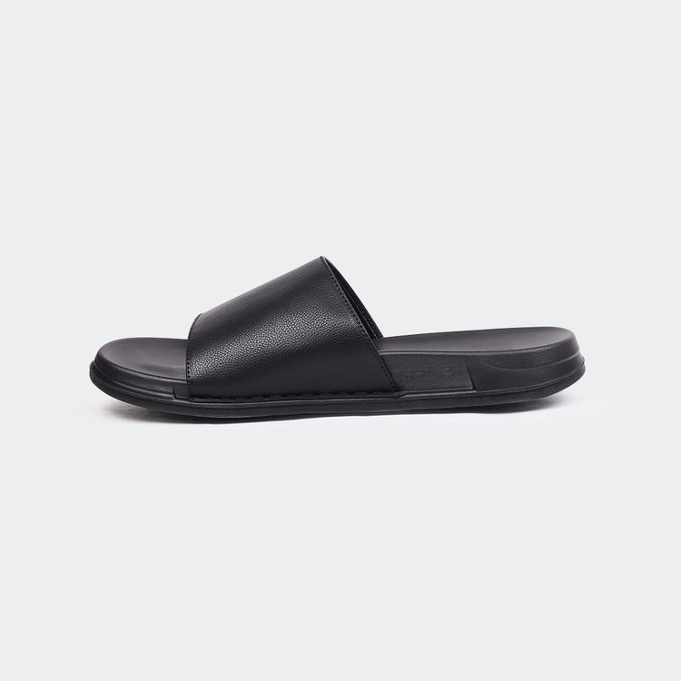 Caliber Shoes Slipper/Slide Black for Men (ELLIOT 302G)