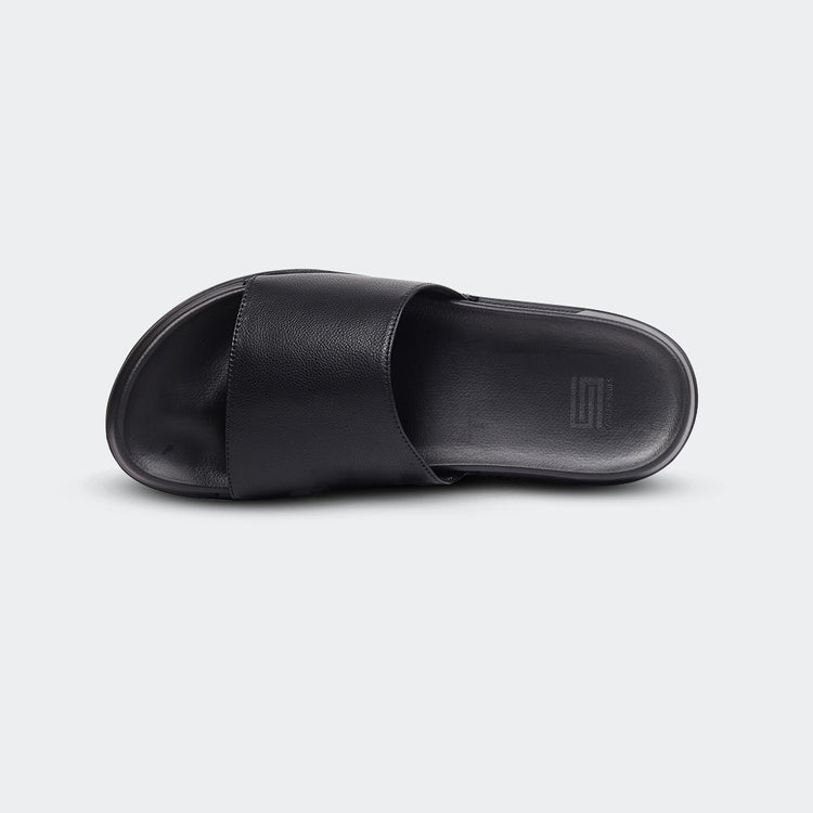 Caliber Shoes Slipper/Slide Black for Men (ELLIOT 302G)