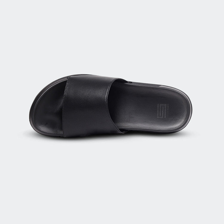 Caliber Shoes Slipper/Slide Black for Men (ELLIOT 302G)