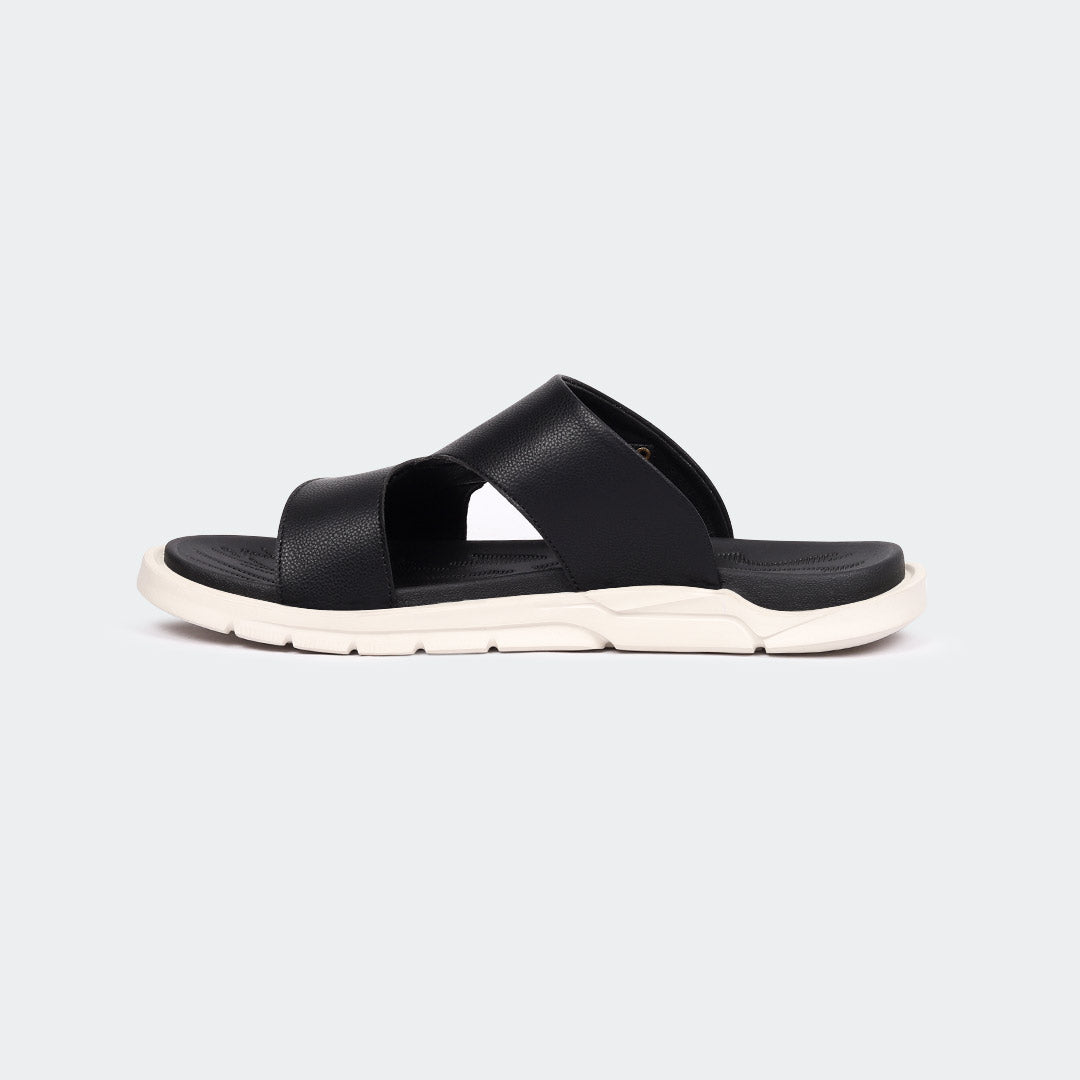 Caliber Slipper Black For Men ( DANDELION 304G )