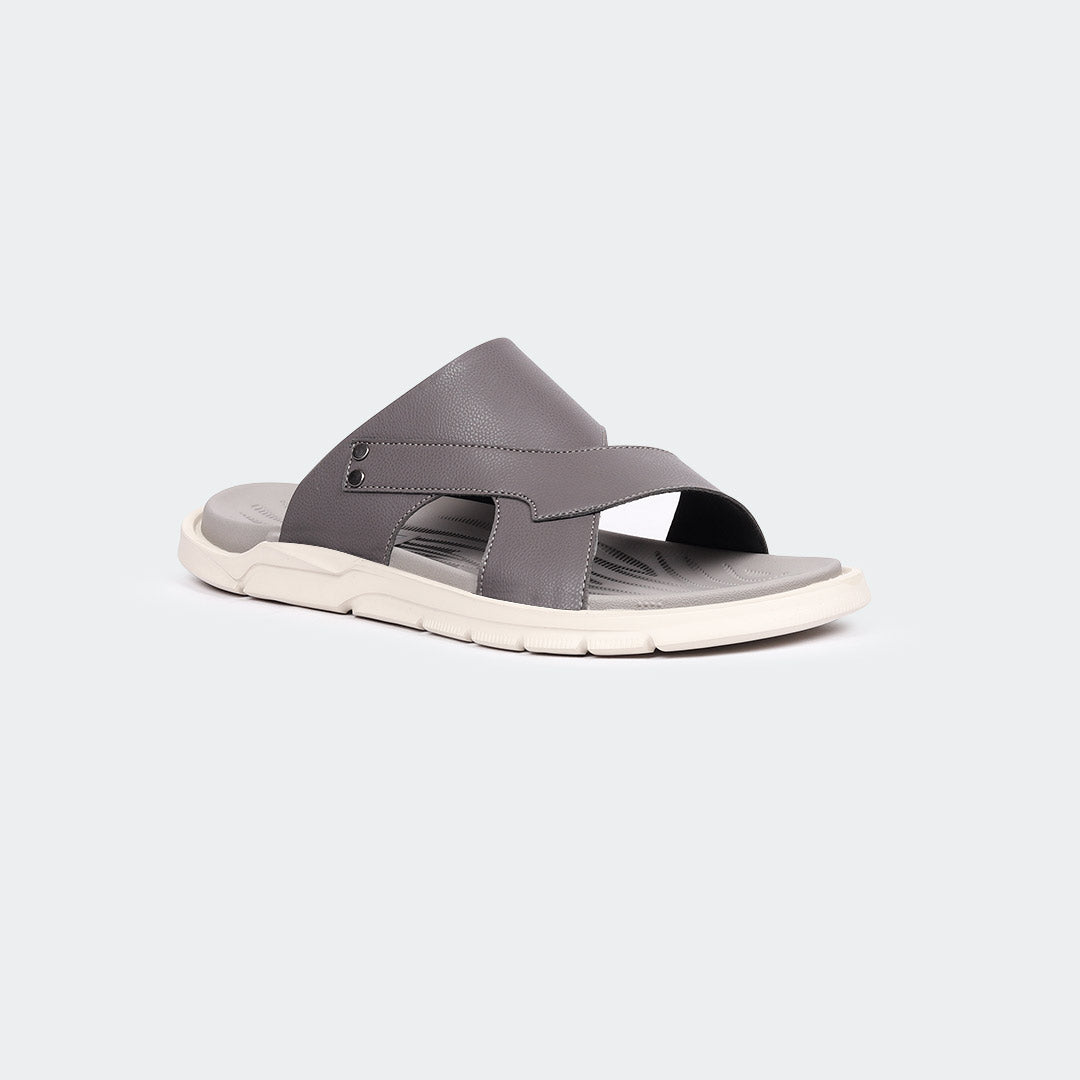 Caliber Shoes Slipper Grey for Men (DANDELION 304G)