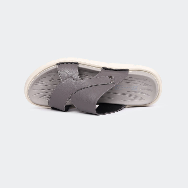 Caliber Shoes Slipper Grey for Men (DANDELION 304G)