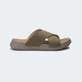 Caliber Shoes Olive Slides for Men (CRUZ 310SK)