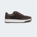 Caliber Shoes Coffee Casual Sneakers for Men (NOVA 578SK)