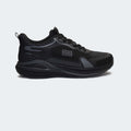 Caliber Shoes Black Sport Shoes for Women (BRETT 744)