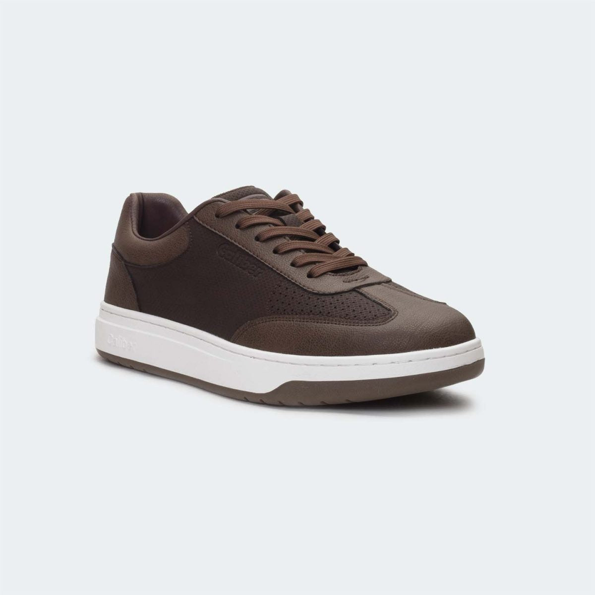 Caliber Shoes Coffee Casual Sneakers For Men ( NOVA 578SK )