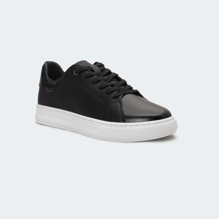 Caliber Shoes Black Casual Sneakers for Men (BRUNOX 577SK)