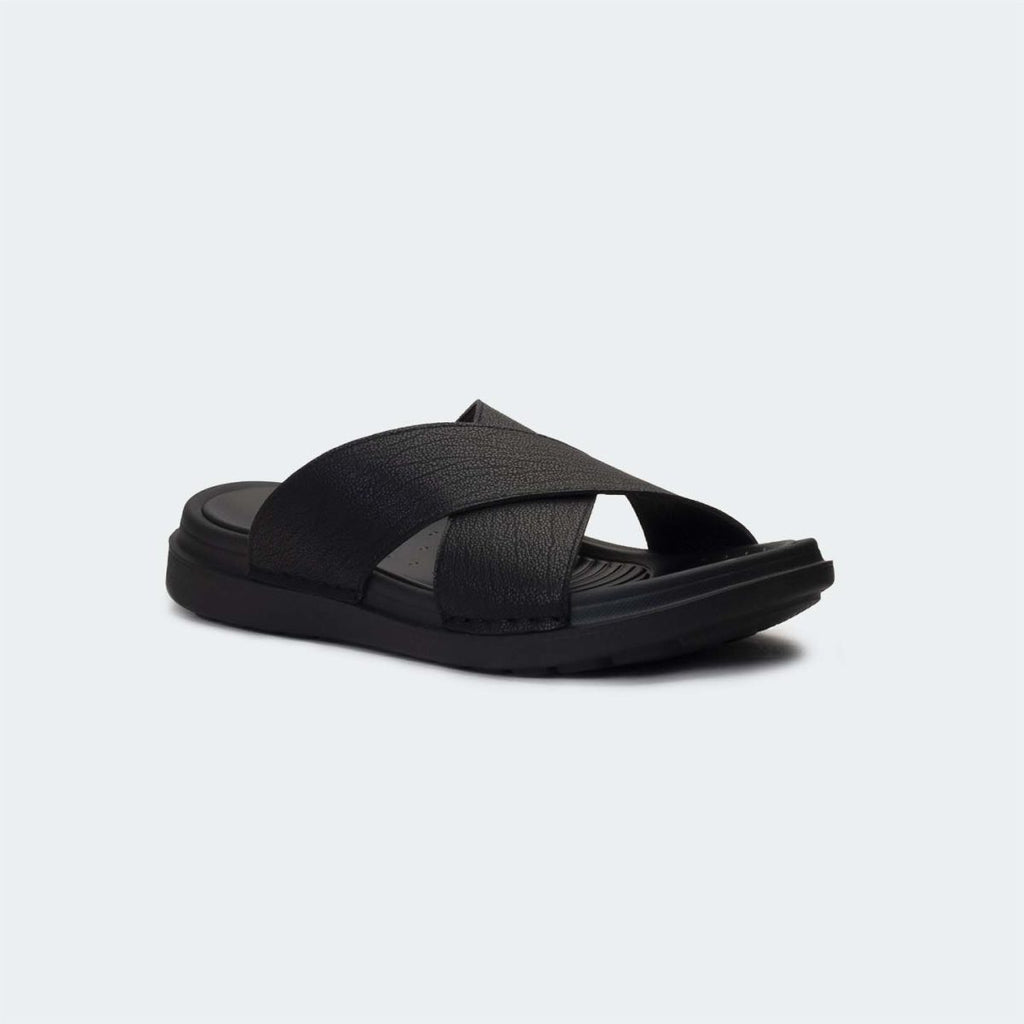 Black Slides for Men ( CRUZ 310SK )