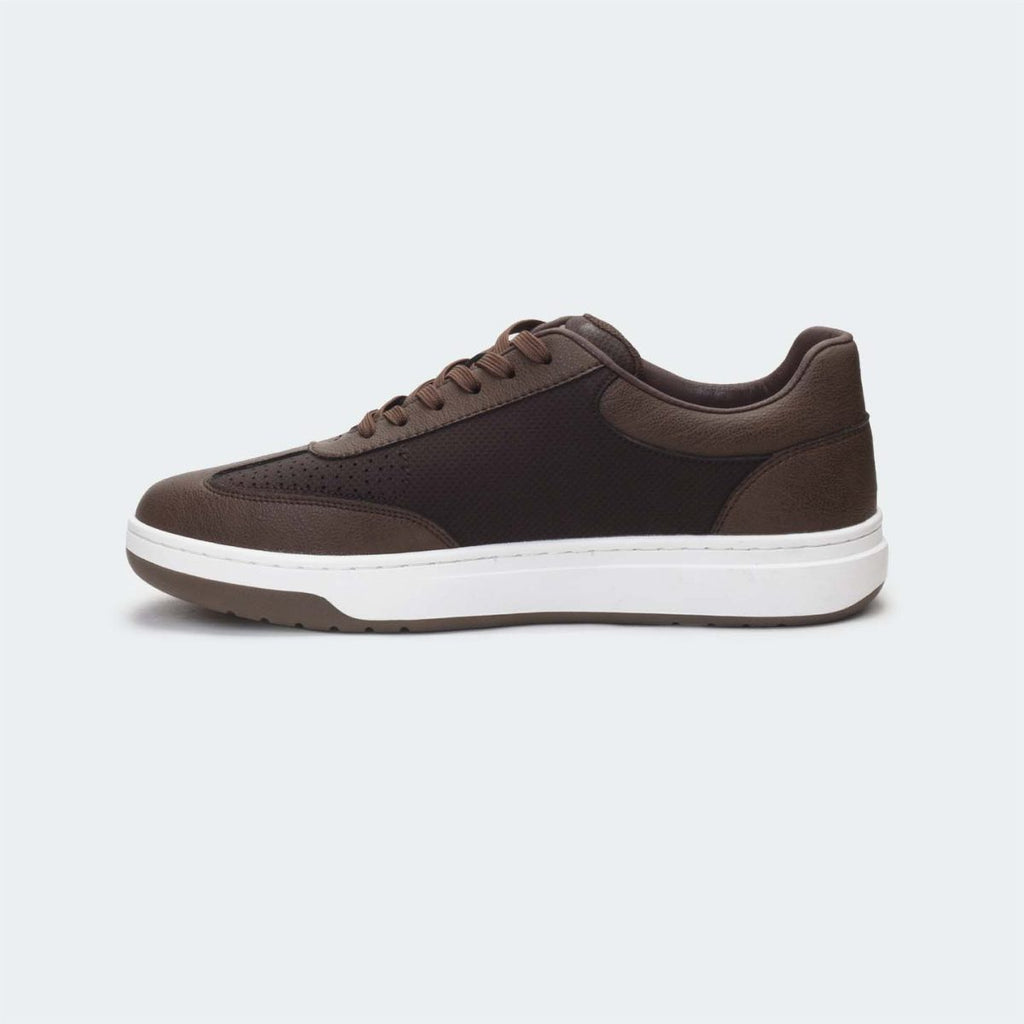 Caliber Shoes Coffee Casual Sneakers for Men (NOVA 578SK)
