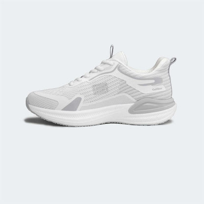 Caliber Shoes White Sport Shoes For Men ( BRETT 744 )