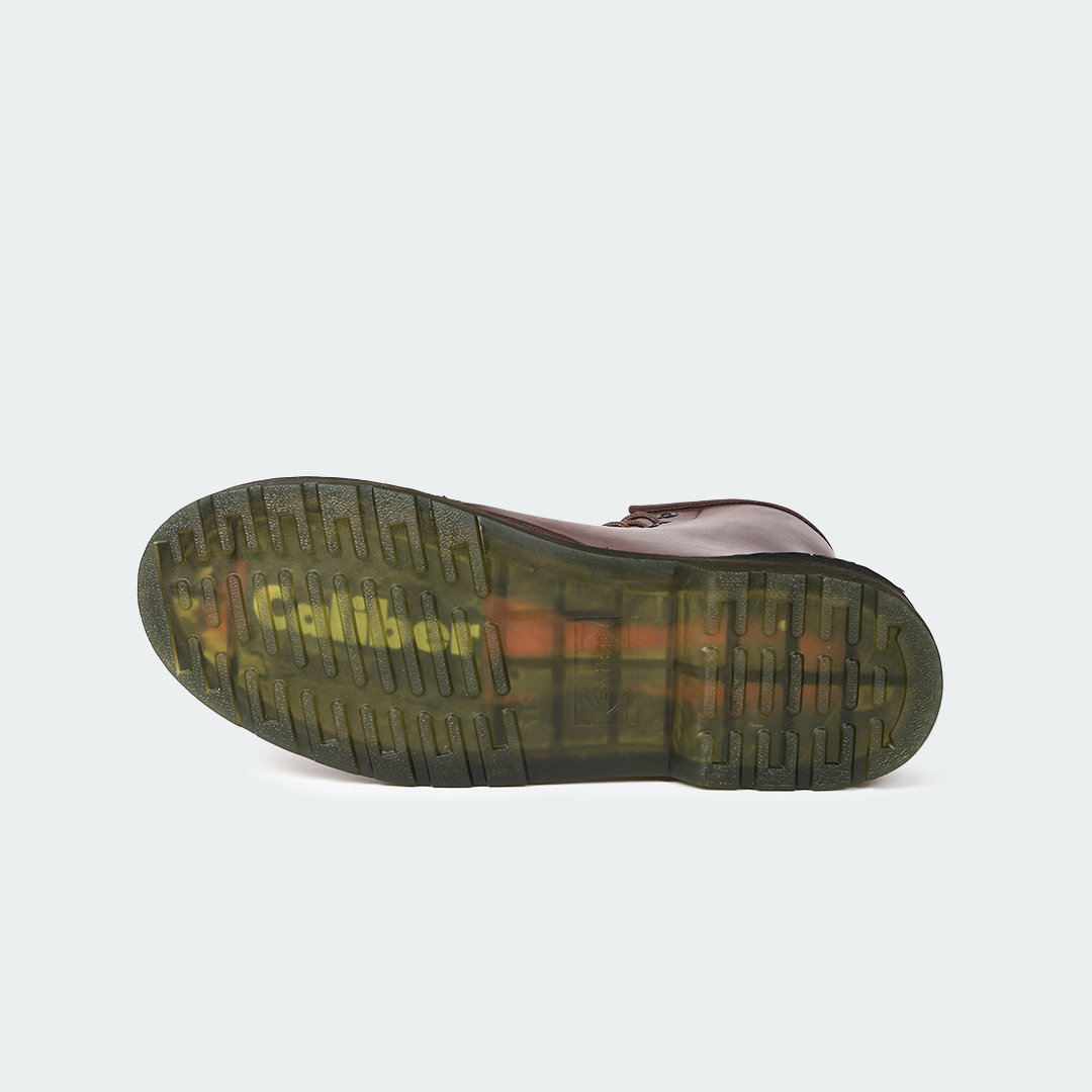 Caliber Shoes Coffee Lace Up Boots For Men ( ALFRED 468 C )