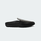 Caliber Shoes Black Mules for Men (CEDRIC 532C)