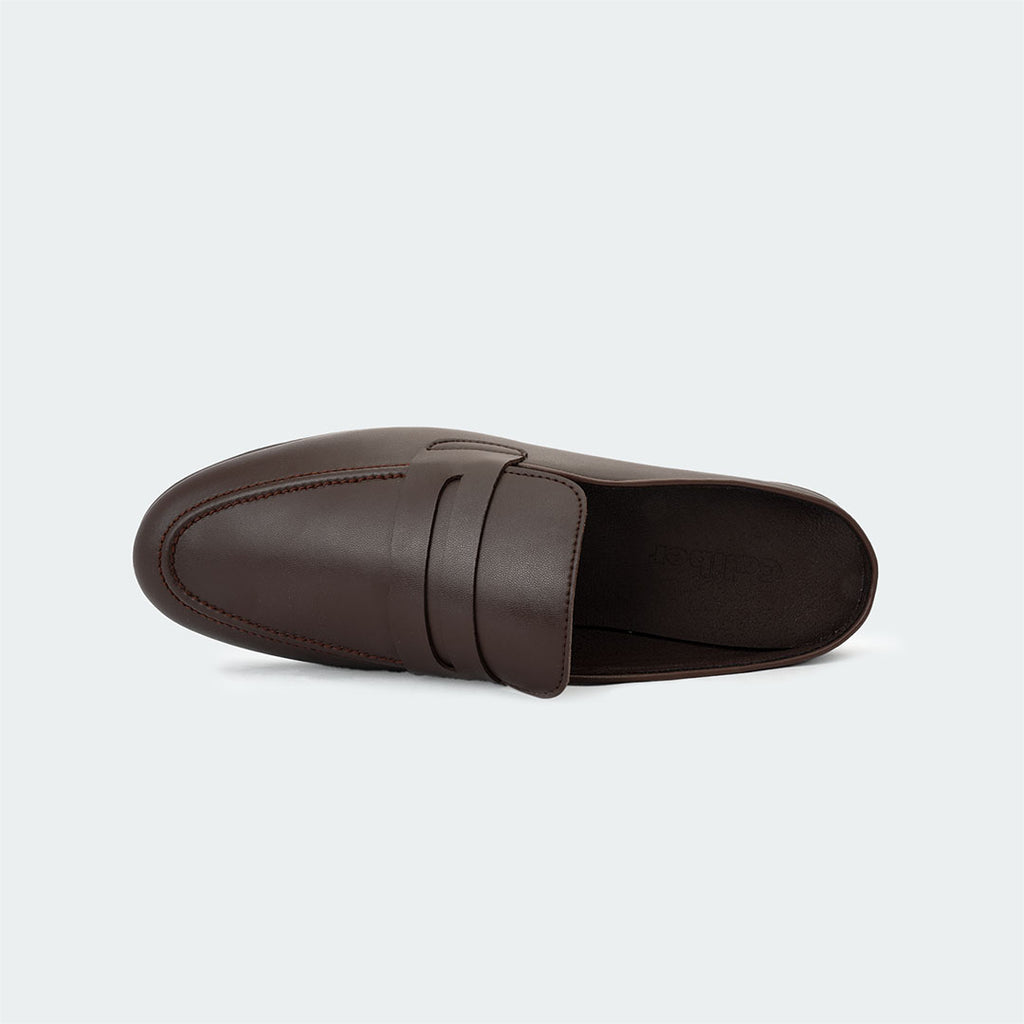 Caliber Shoes Coffee Mules for Men (CEDRIC 532C)