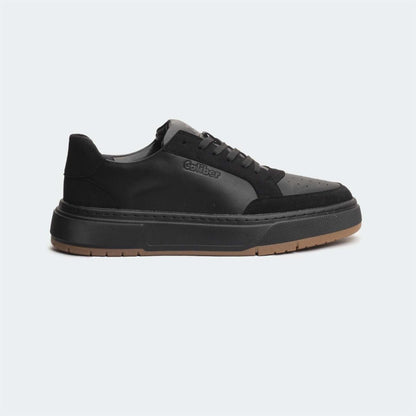 Caliber Shoes Black Casual Sneakers For Men ( URBANE 566SR )