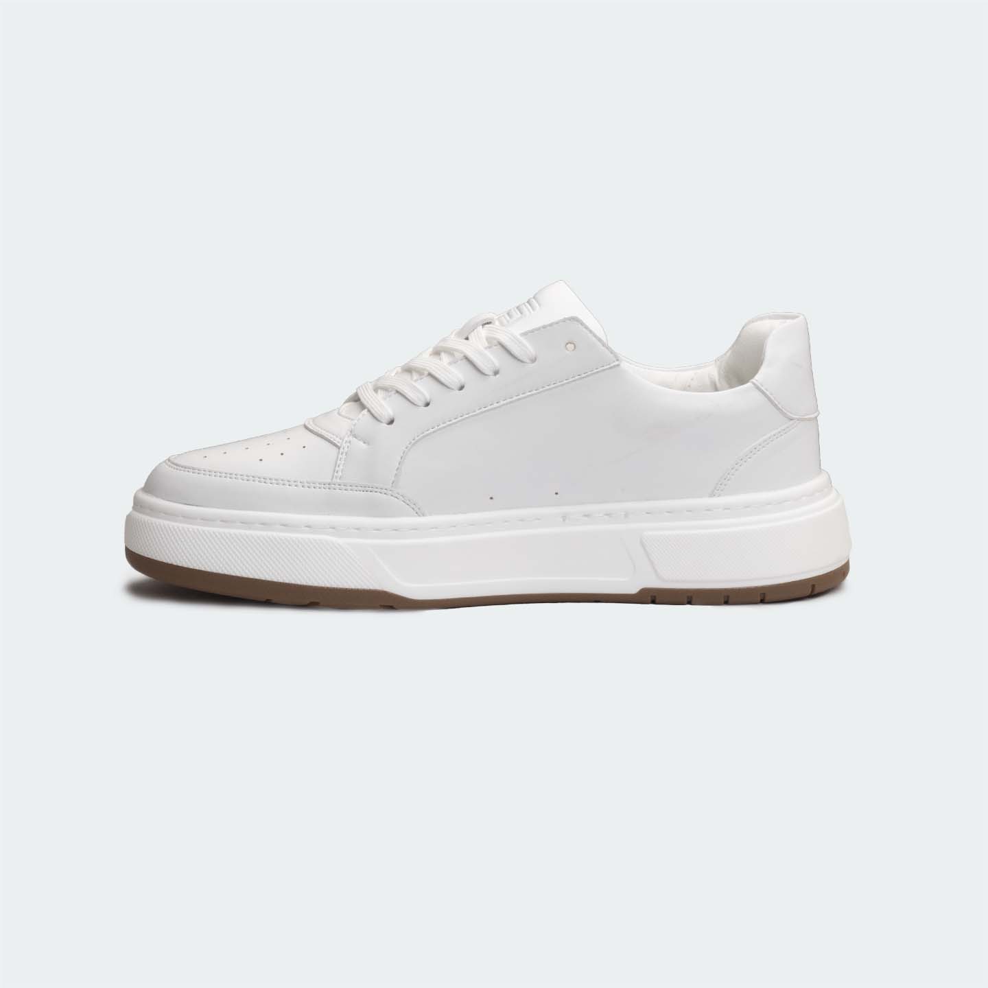 Caliber Shoes White Casual Sneakers For Men ( URBANE 566SR )