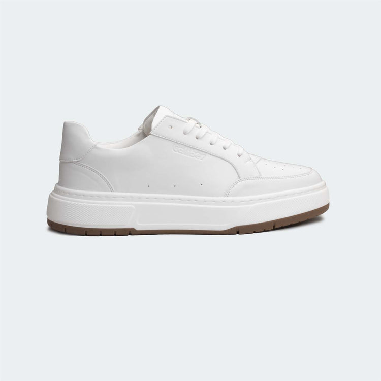 Caliber Shoes White Casual Sneakers for Men (URBANE 566)