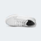 Caliber Shoes White/Bone Casual Sneakers for Men (URBANE 566R)