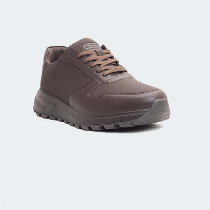 Caliber Shoes Brown Casual Sneakers For Men ( RAPHAEL 570 )