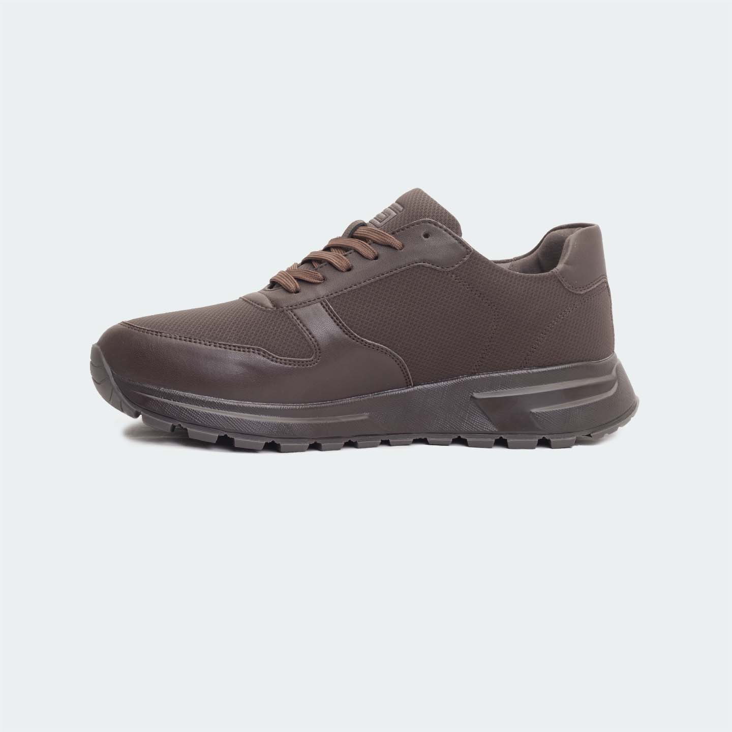 Caliber Shoes Brown Casual Sneakers For Men ( RAPHAEL 570 )