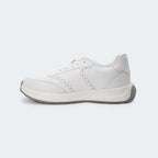 Caliber Shoes White Casual Sneakers for Men (ZENITH 571G)