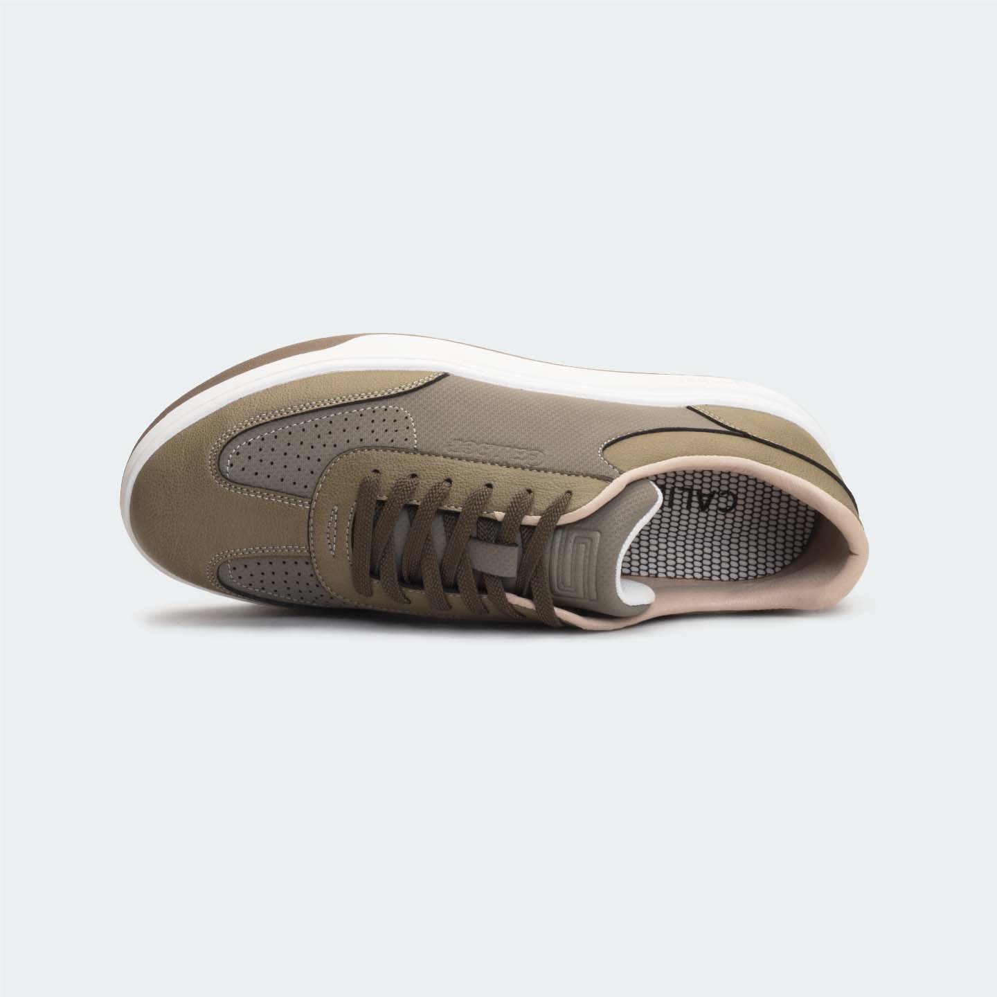 Olive Casual Sneakers for Men (NOVA 578)