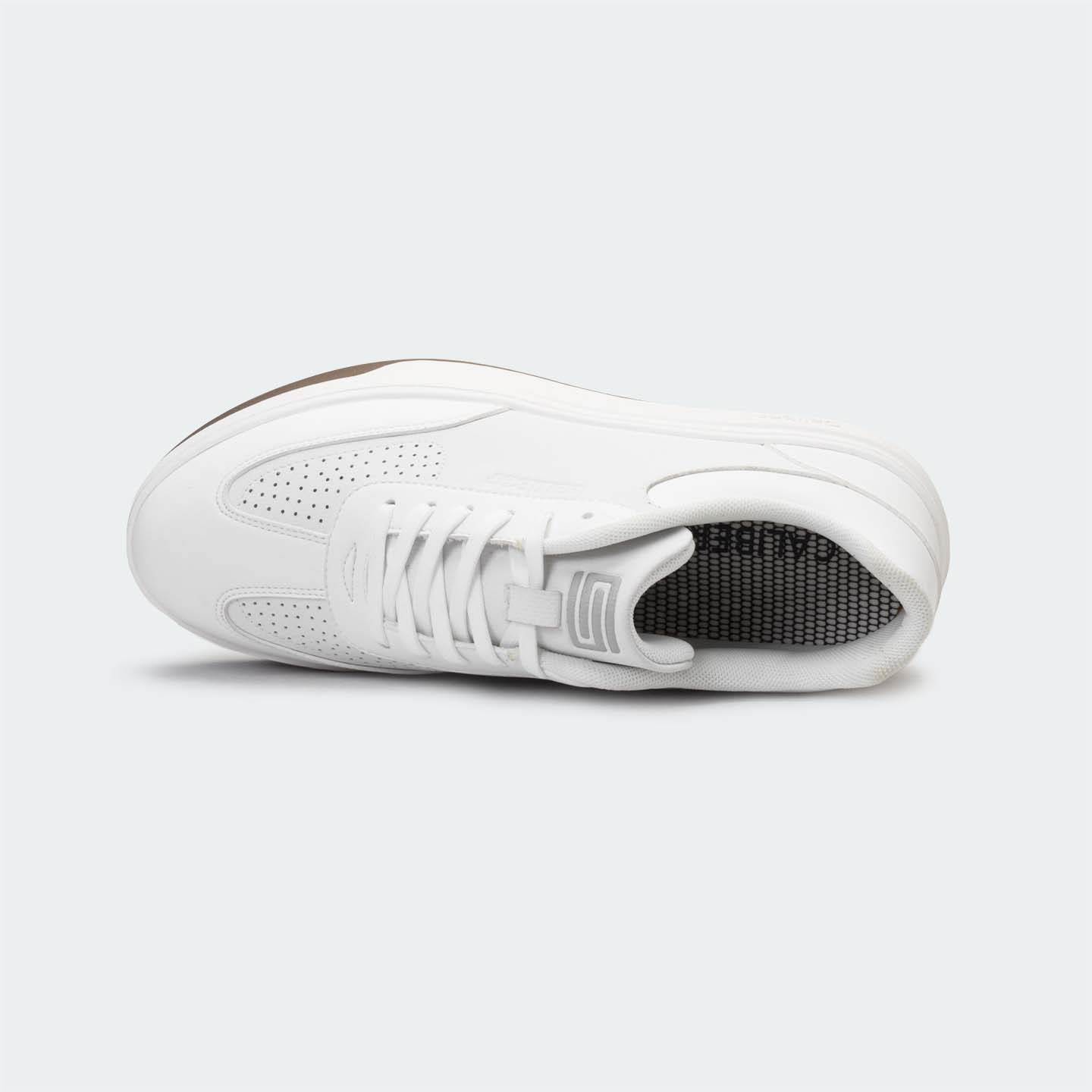 White Casual Sneakers for Men (NOVA 578)