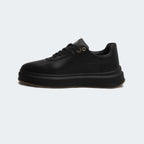 Caliber Shoes Black Casual Sneakers for Men (EDIN 602C)
