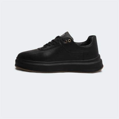 Caliber Shoes Black Casual Sneakers For Men ( EDIN 602C )