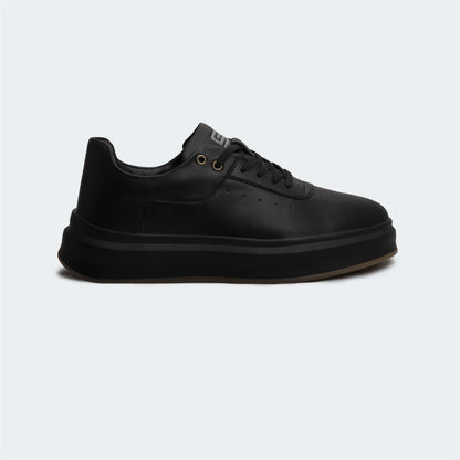 Caliber Shoes Black Casual Sneakers For Men ( EDIN 602C )