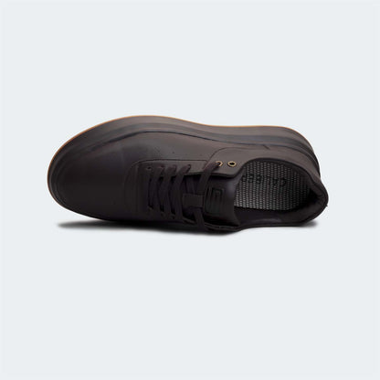 Caliber Shoes Coffee Casual Sneakers For Men ( EDIN 602C )