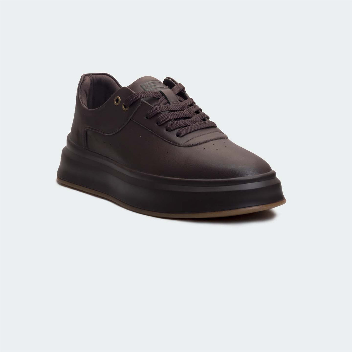 Caliber Shoes Coffee Casual Sneakers for Men (EDIN 602C)