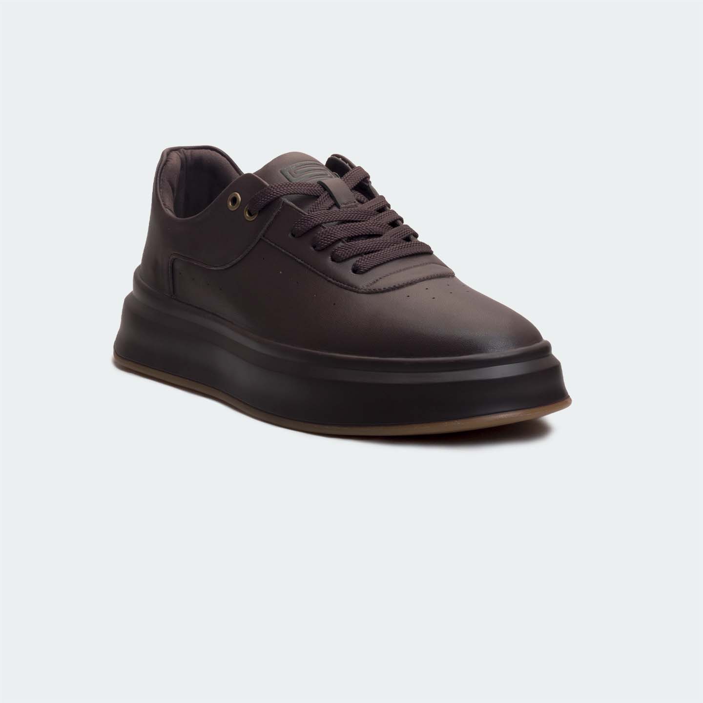 Caliber Shoes Coffee Casual Sneakers For Men ( EDIN 602C )