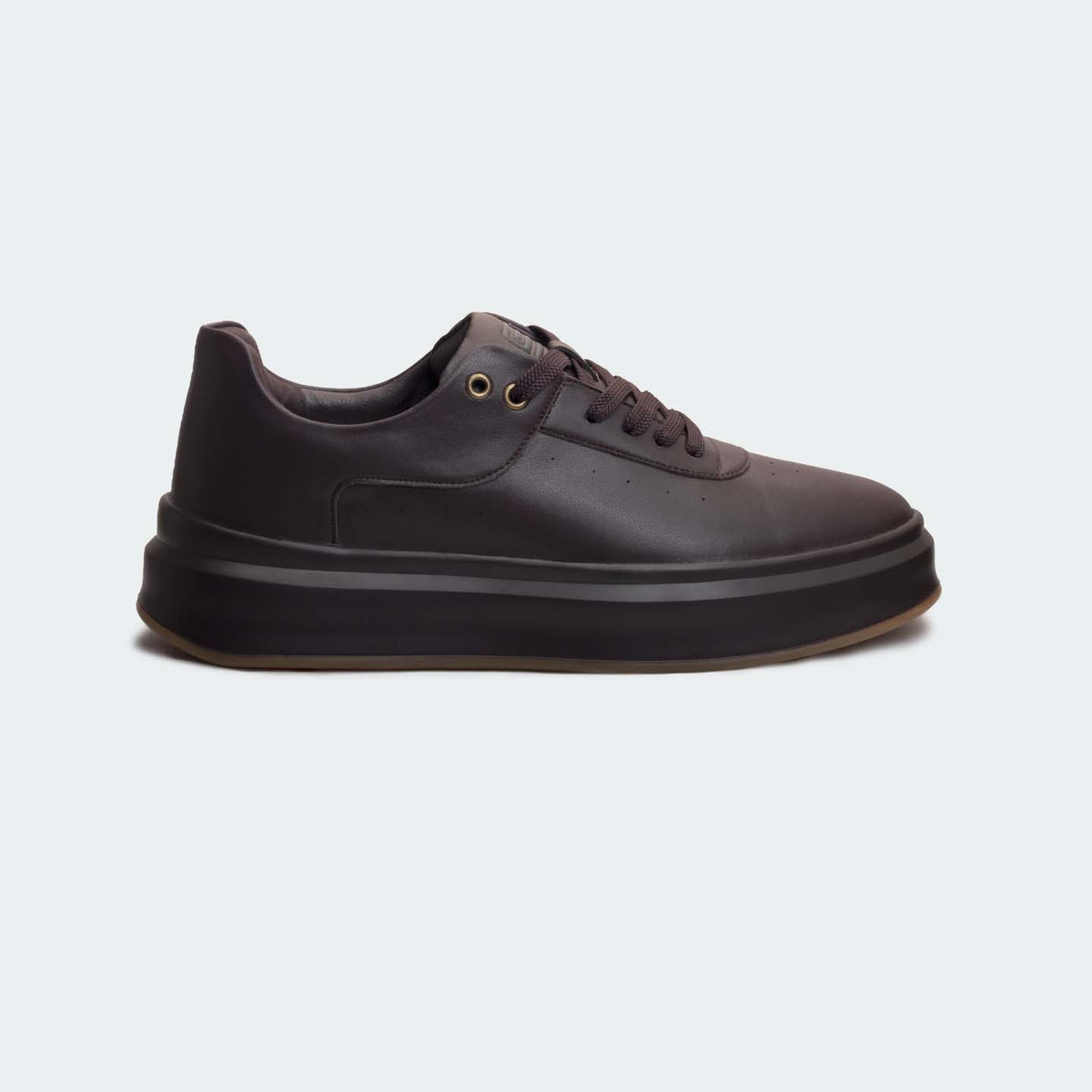 Caliber Shoes Coffee Casual Sneakers for Men (EDIN 602C)