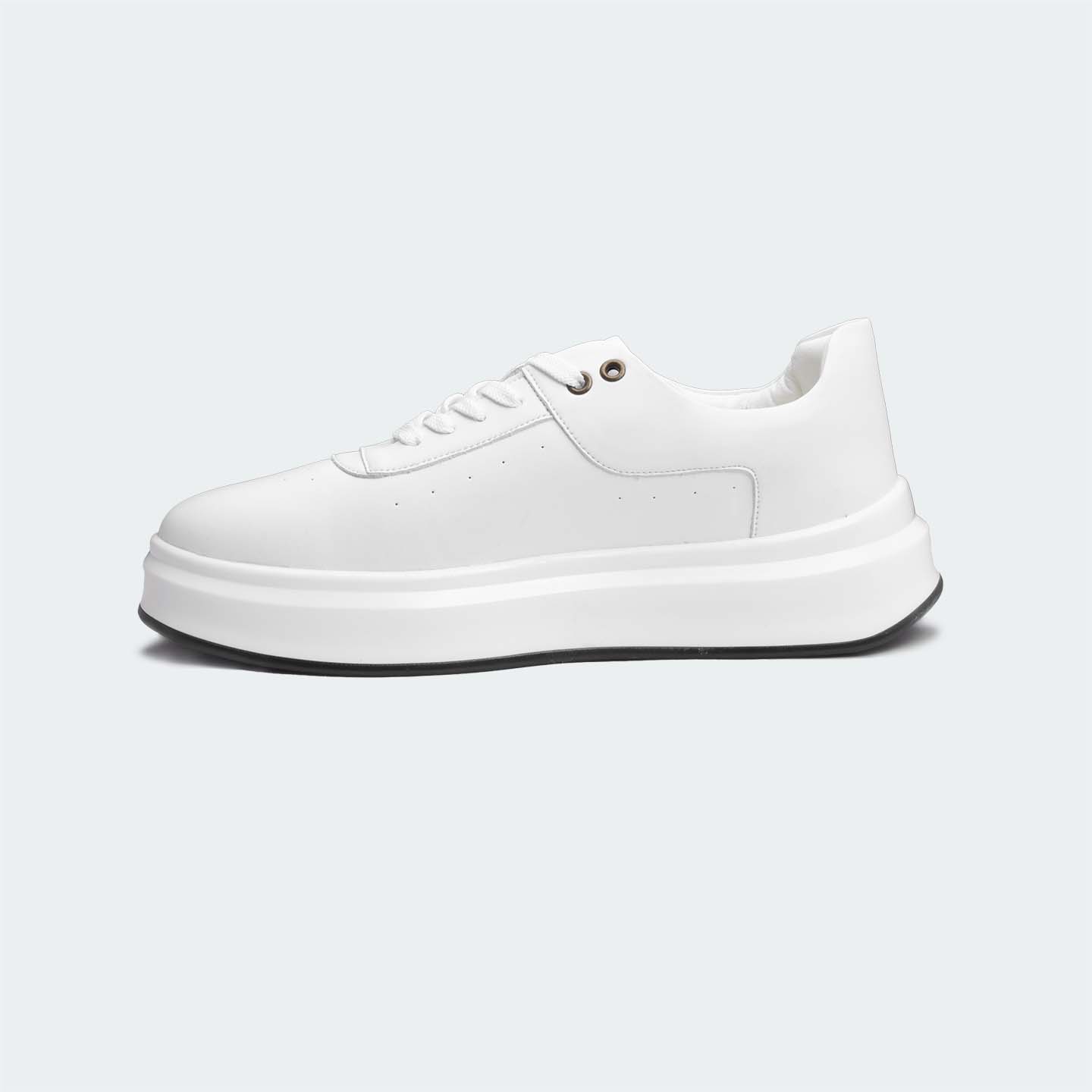 Caliber Shoes White Casual Sneakers For Men ( EDIN 602.M )