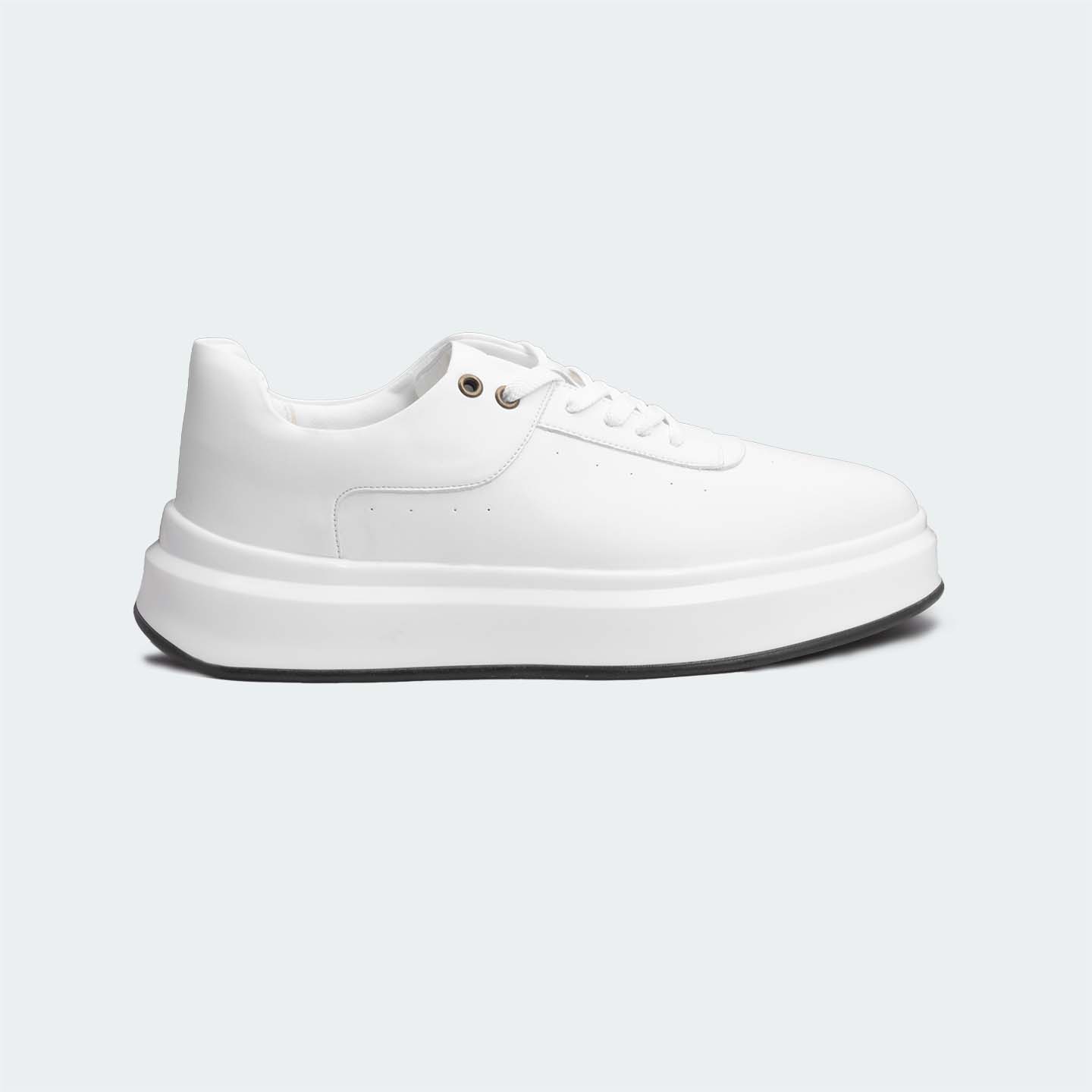 Caliber Shoes White Casual Sneakers For Men ( EDIN 602.M )