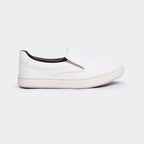 Caliber Shoes White Casual Slip on Shoes for Men (COBALT 669S) - Caliber Shoes