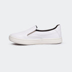 Caliber Shoes White Casual Slip on Shoes for Men (COBALT 669S) - Caliber Shoes