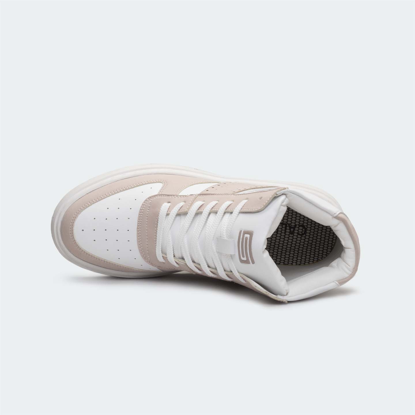 Caliber Shoes High-Top Sneakers For Women ( EVE 678R.W )
