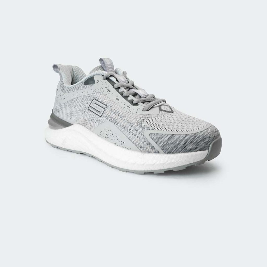 Lt Grey Sport Shoes for Men/Women ( Flyod 741)