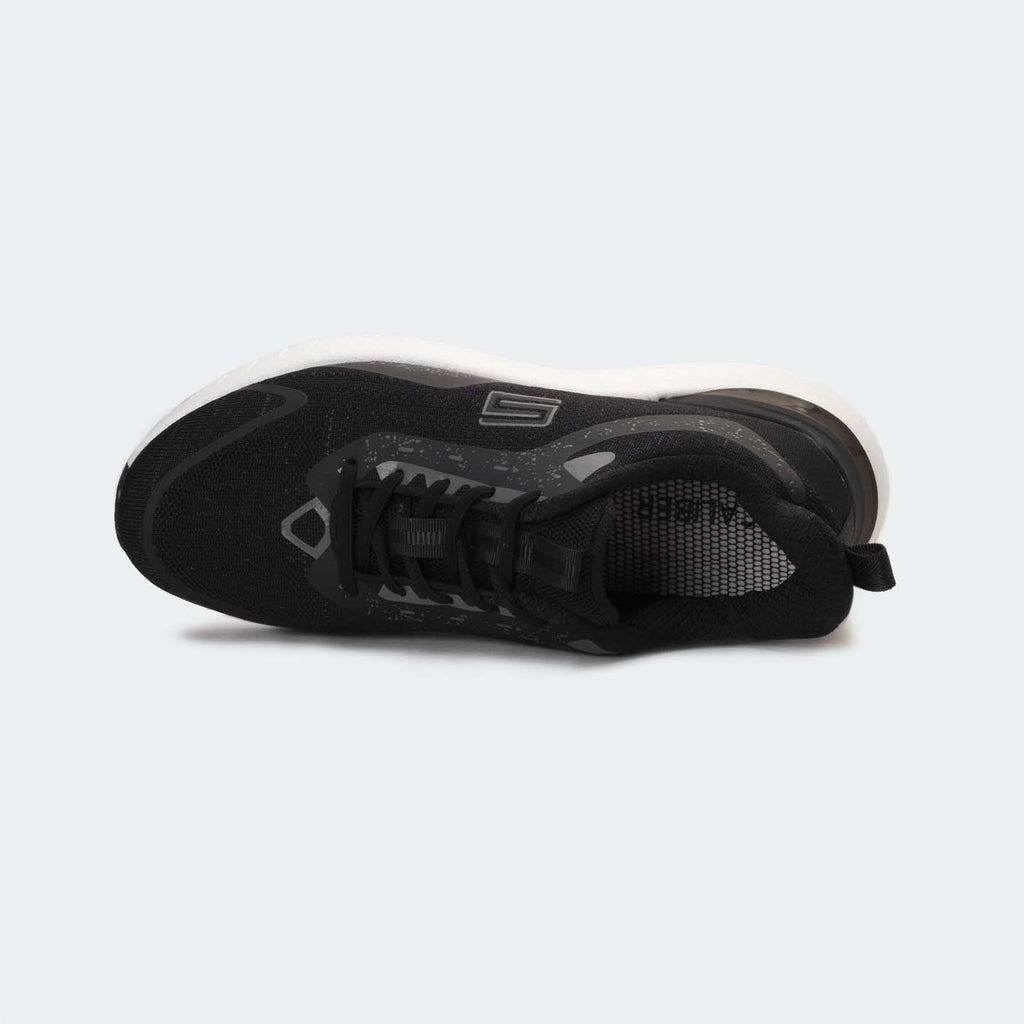 Black Sport Shoes for Men/Women (Flyod 741)