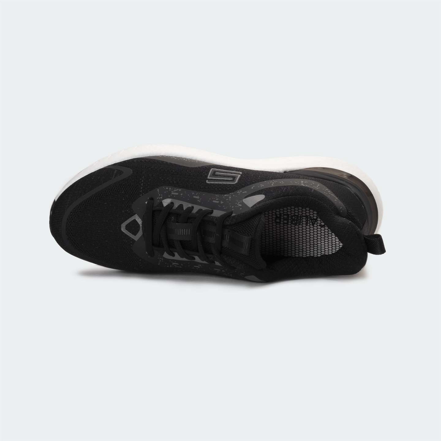 Black Sport Shoes for Men/Women (Flyod 741)