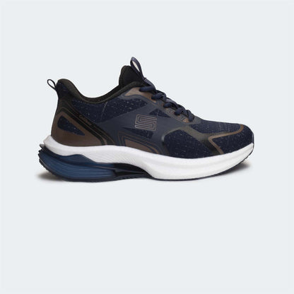 Caliber Shoes Navy Sport Shoes for Men/Women (Laurent 742)