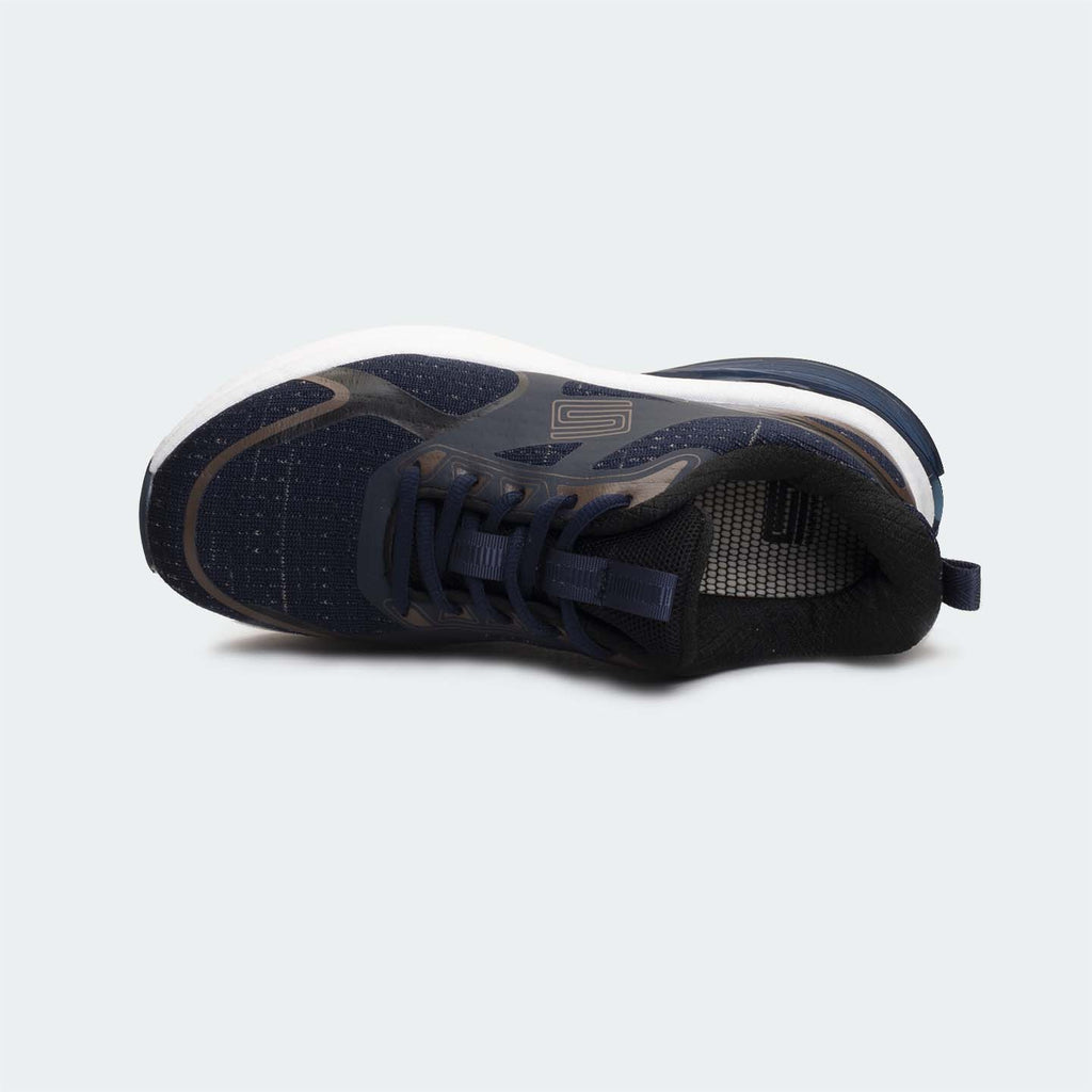 Caliber Shoes Navy Sport Shoes for Men/Women (Laurent 742)