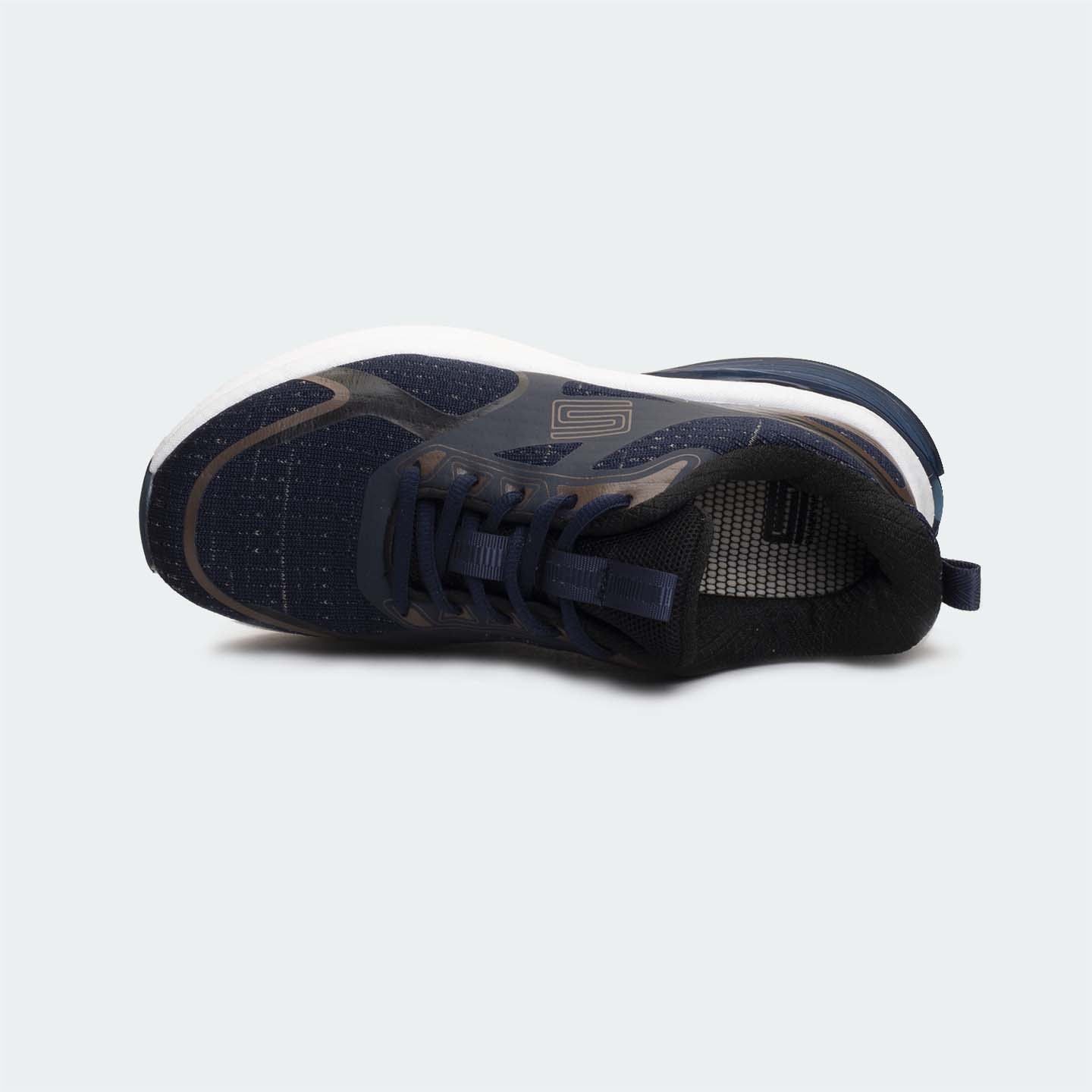 Caliber Shoes Navy Sport Shoes for Men/Women (Laurent 742)