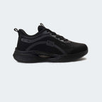 Caliber Shoes Unisex Black Sport Shoes (SPENCE 745)