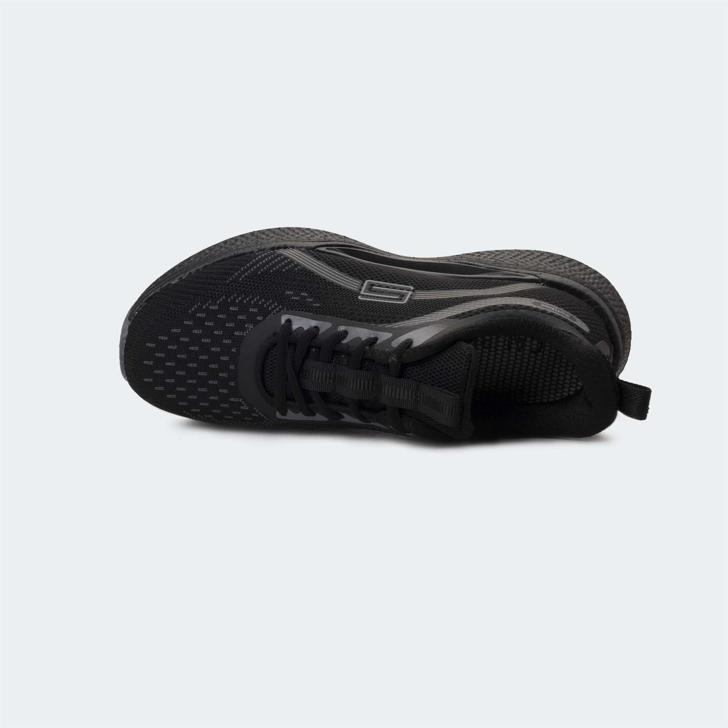 Caliber Shoes Unisex Black Sport Shoes ( SPENCE 745 )